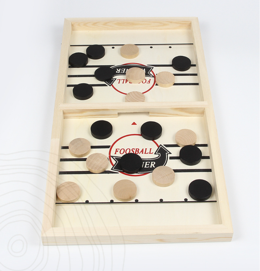 Đồ chơi khúc côn cầu bàn gỗ 54.7x24.5cm