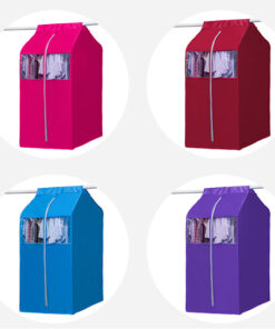 Túi treo bảo vệ quần áo chống bụi bẩn có khóa kéo