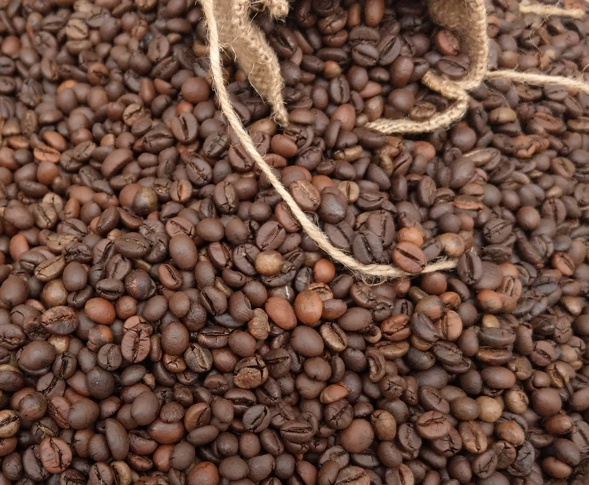 Cà phê hạt rang robusta xuất xứ Gia Lai - Loại 1Kg