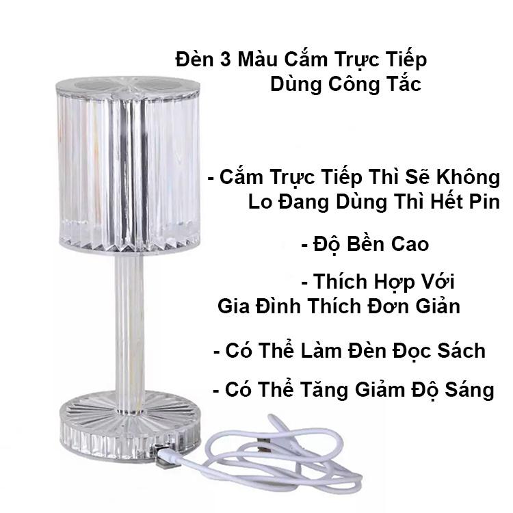 Đèn Ngủ Pha Lê Để Bàn Phong Cách Tây Ban Nha Lãng Mạn - Đèn ngủ Nhãn hàng  OEM | SoSanhGia.co