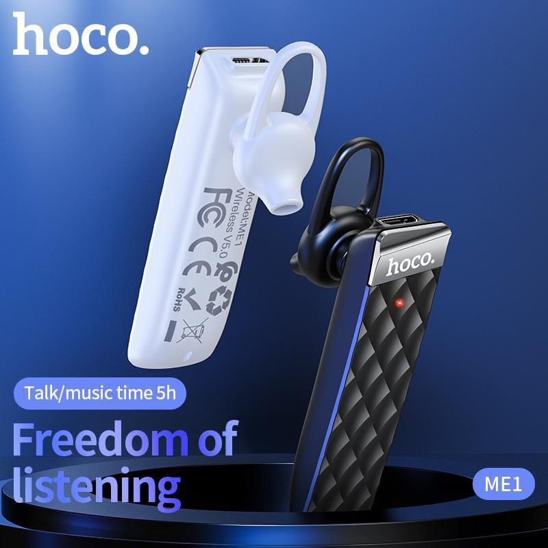 Tai nghe bluetooth Hoco ME1 Cool Mic V5.0 Pin dùng 5H - Hàng chính hãng Hoco  ME1 | Shopee Việt Nam