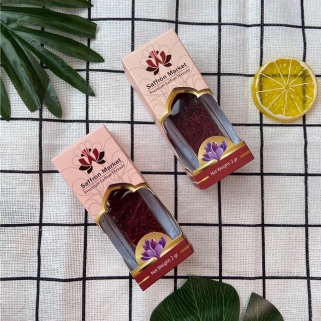 Nhụy Hoa Nghệ Tây Saffron Market Premium Saffron Threads 2g Úc