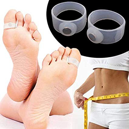 Cặp nhẫn chân silicone có từ tính hỗ trợ giảm cân | Shopee Việt Nam