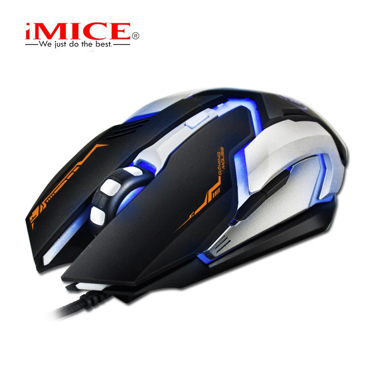 Mouse Gaming IMICE V6 Dây dù - Led 7 màu | Shopee Việt Nam
