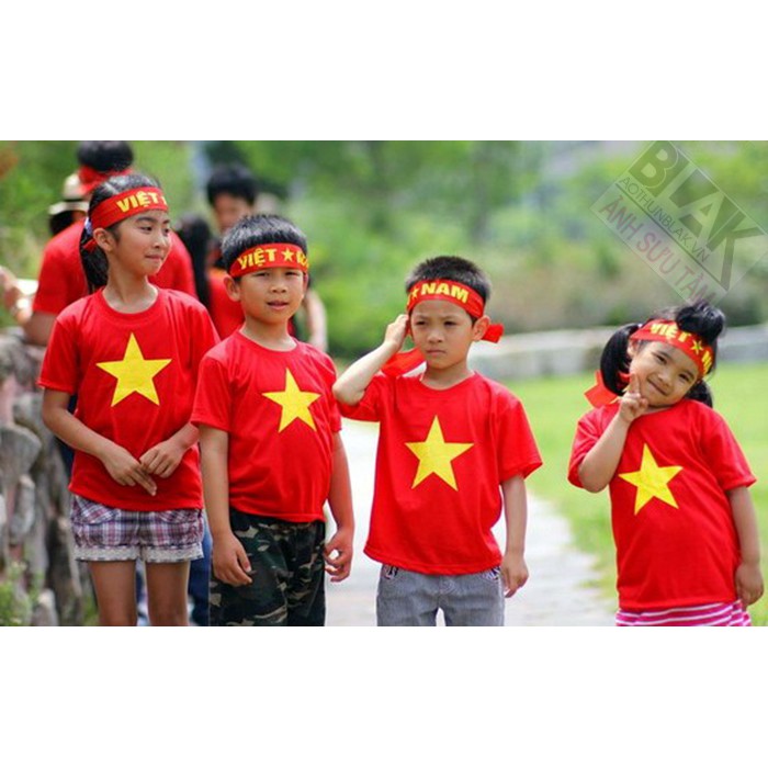 Áo cờ đỏ sao vàng trẻ em | Shopee Việt Nam