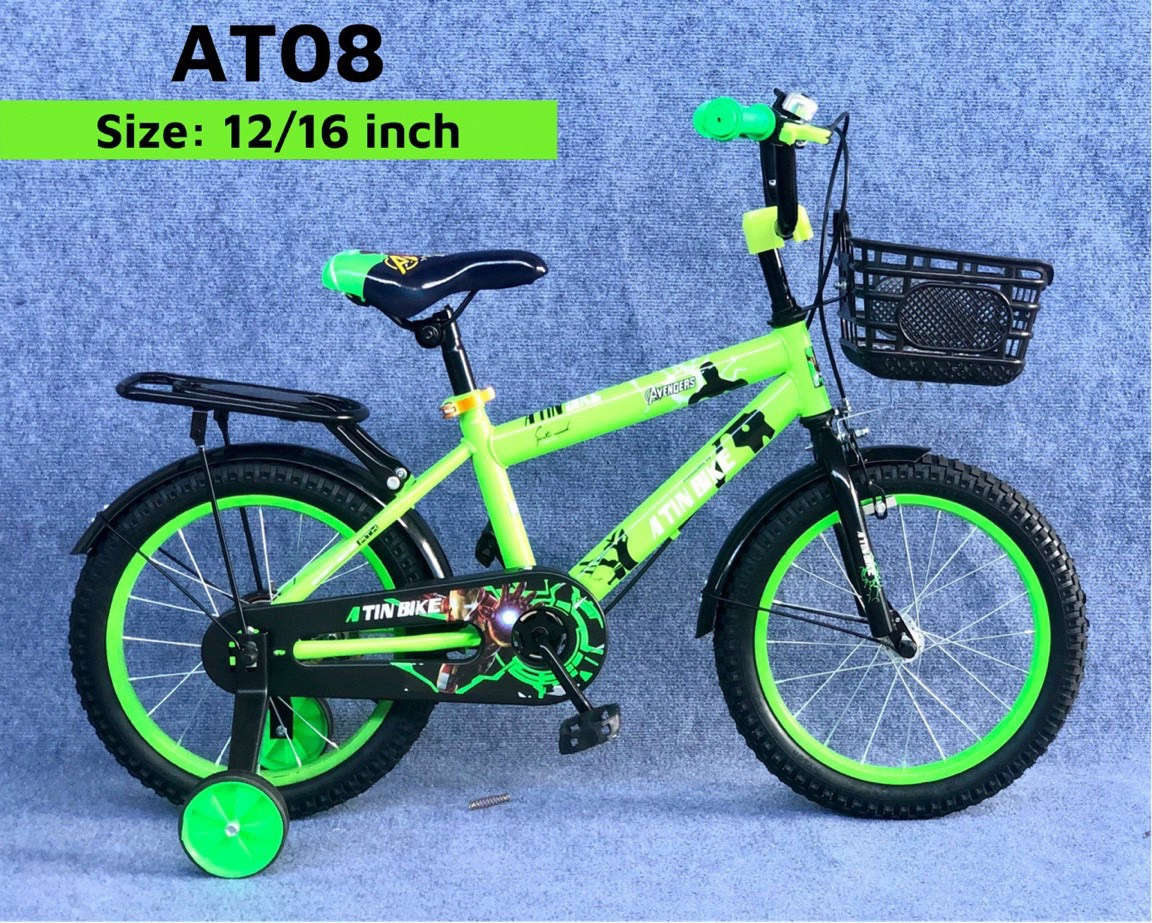 Xe đạp bé trai AT08 12inch (đặt hàng báo trước 2 tiếng)