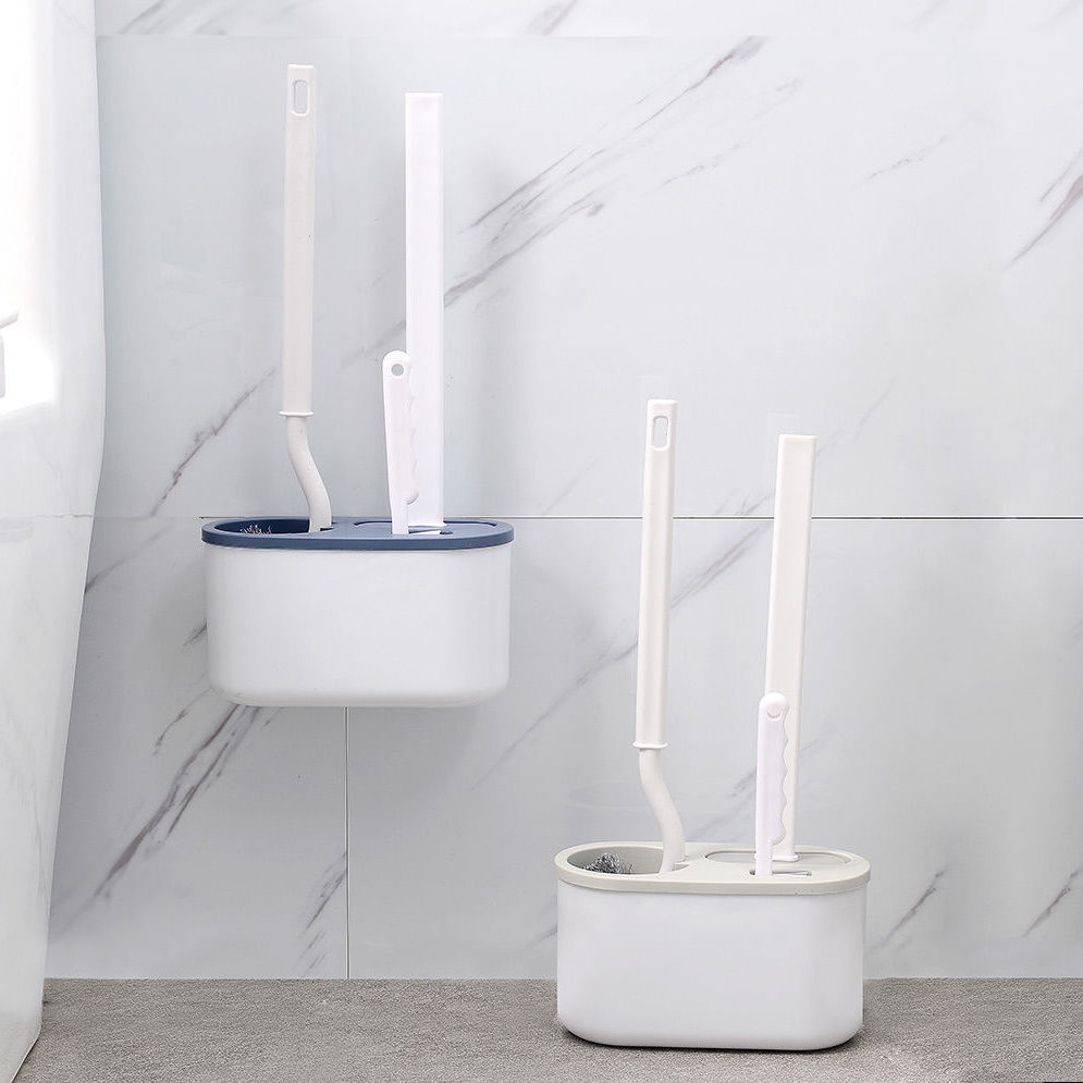 Bàn Chải Vệ Sinh Toilet Cán Dài 360 Độ° Set 3 Bàn Chải Silicone Dùng Vệ  Sinh Nhà Tắm Tiện Dụng | Shopee Việt Nam