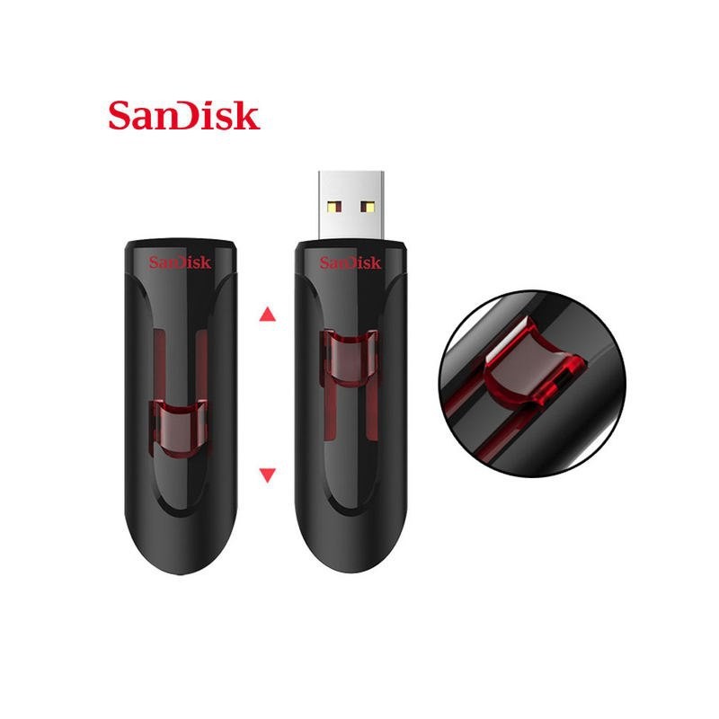 USB 3.0 16Gb SanDisk Cruzer Glide CZ600 chính hãng [BH 2 năm] | Phụ Kiện  Tín Nhiệm