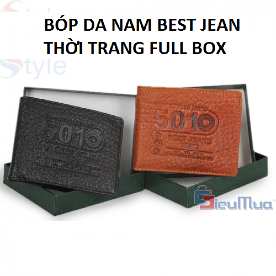 BÓP DA NAM BEST JEAN THỜI TRANG FULL BOX
