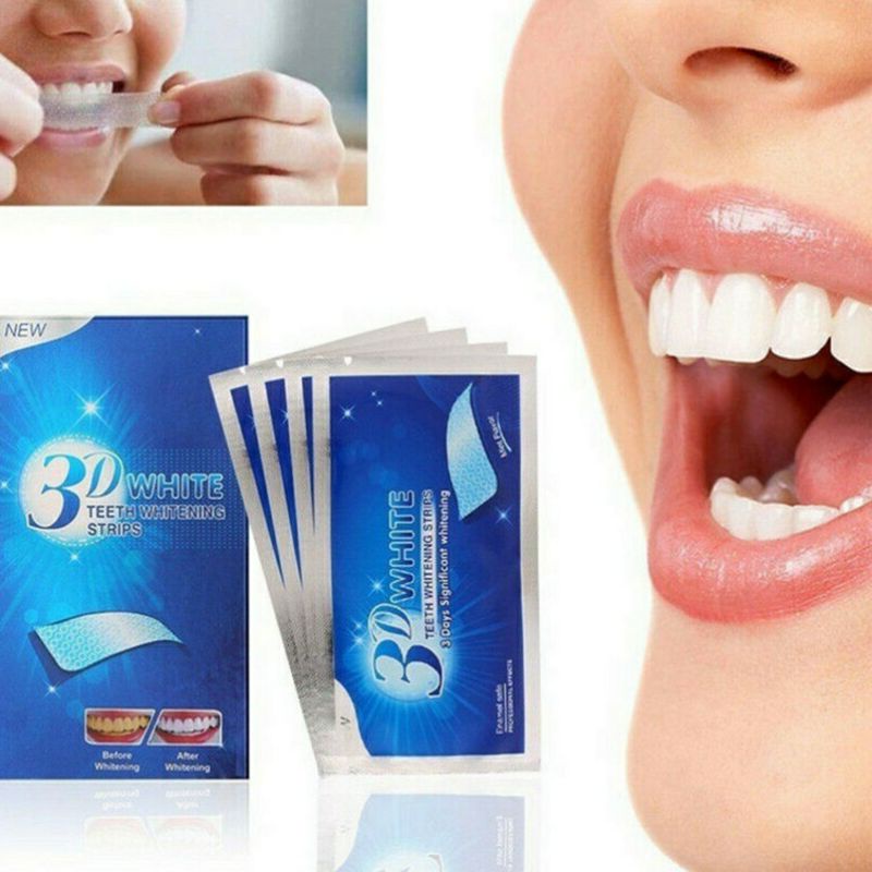 Hộp 7 miếng dán trắng răng 3D white | Shopee Việt Nam