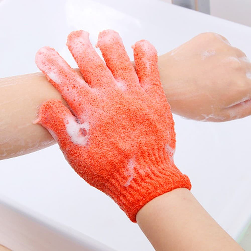Găng tay tắm tẩy tế bào chết - 1 chiếc (Giao màu ngẫu nhiên) | Shopee Việt  Nam