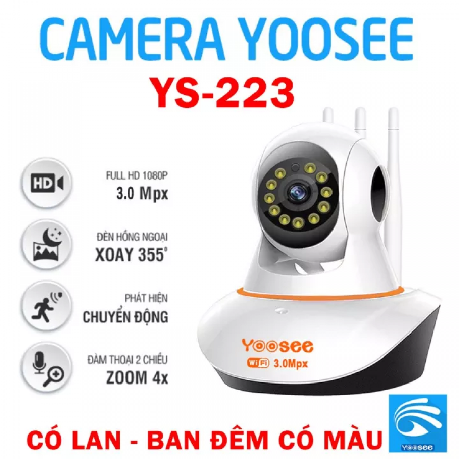 CAMERA WIFI YOOSEE YSB23 3.0