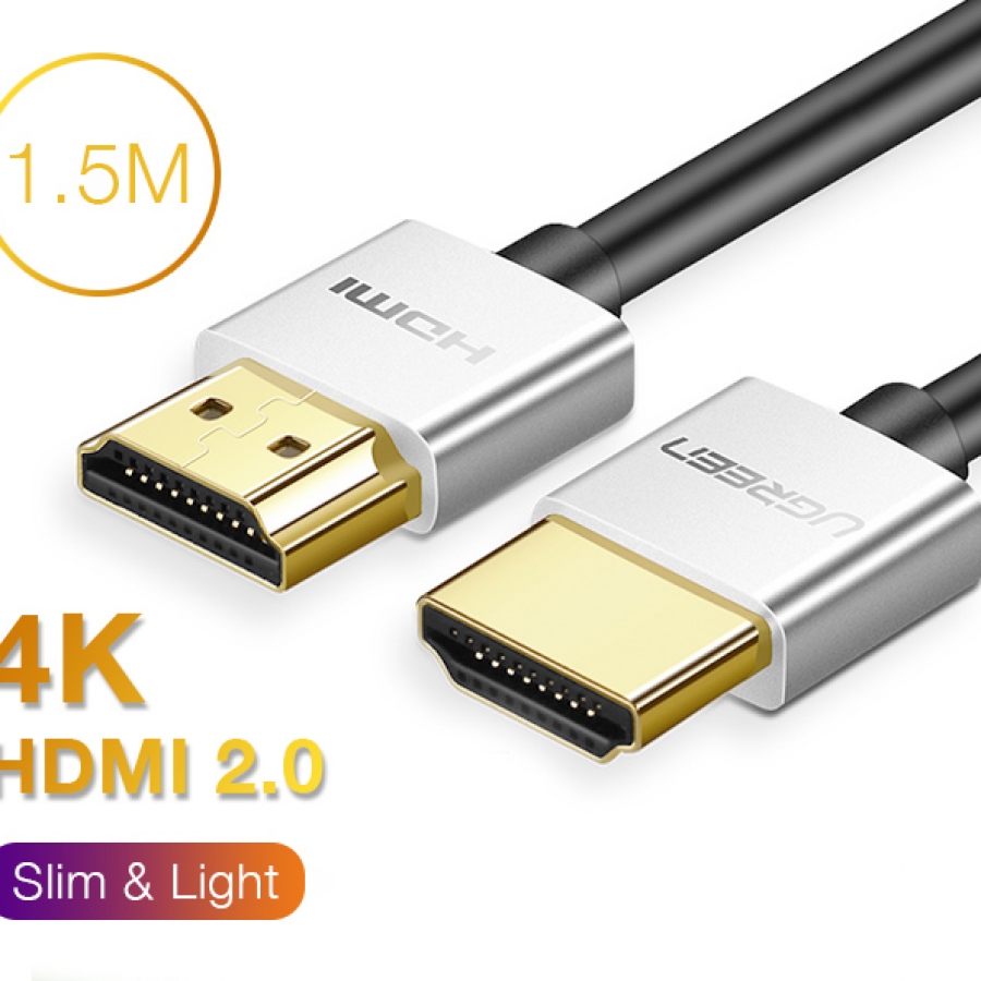 CÁP 2 ĐẦU HDMI (CHUẨN 2.0/4K) 1M5