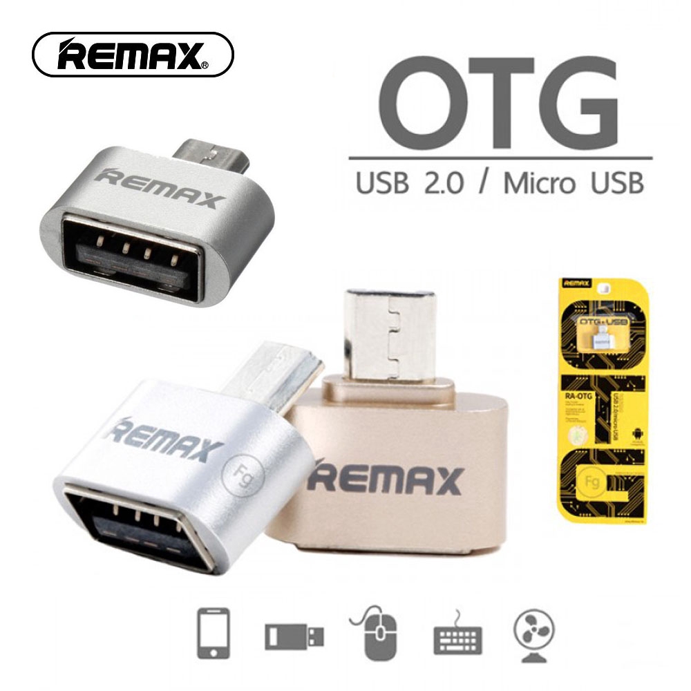 Bộ chuyển đổi REMAX Micro USB 2.0 OTG chuyên dụng chất lượng cao | Shopee  Việt Nam