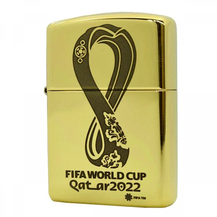 HỘT QUẸT ZIPPO WORLD CUP 2022 (VÀNG)