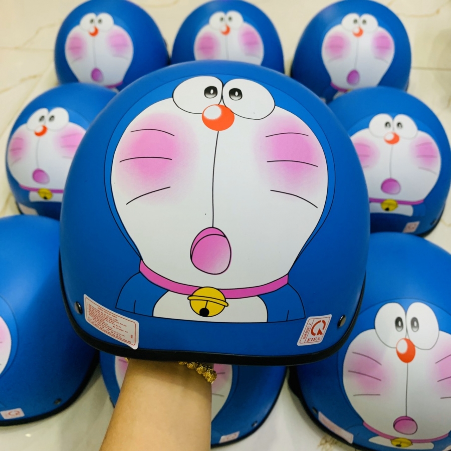 Nón bảo hiểm Doraemon