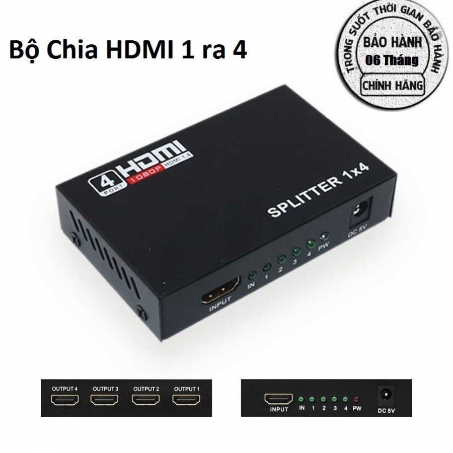 Bộ chia HDMI 1 ra 4