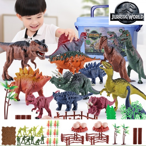 Bộ đồ chơi mô hình công viên thú rừng 52 chi tiết