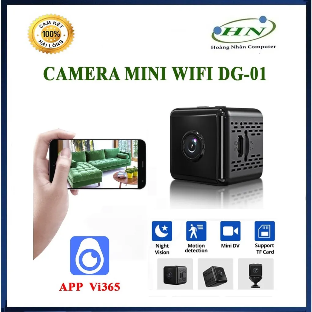 Camera mini Wifi DG-01 full HD 480P- APP VI365