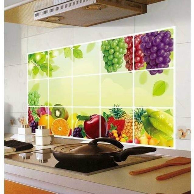 Tranh dán bếp, trang trí đẹp và dễ lau chùi cho căn bếp của bạn(T200) (Cái)