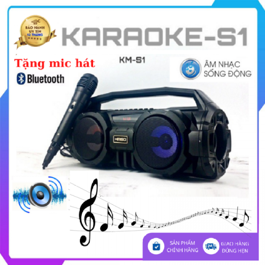 Loa karaoke Kimiso KM-S1 kèm mic
