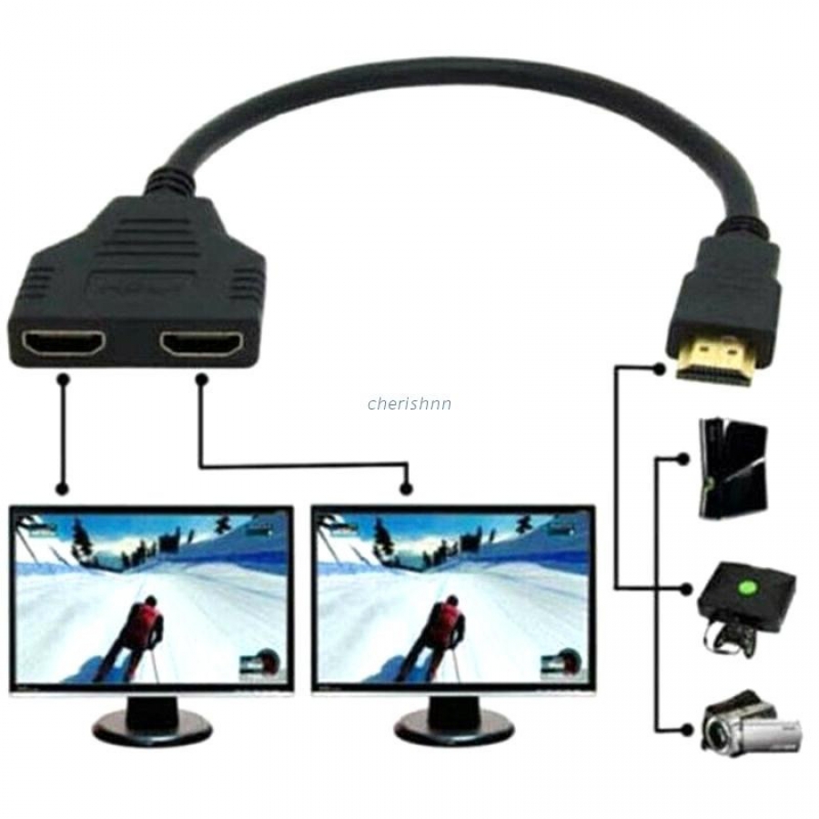 Cáp chia HDMI 1 ra 2