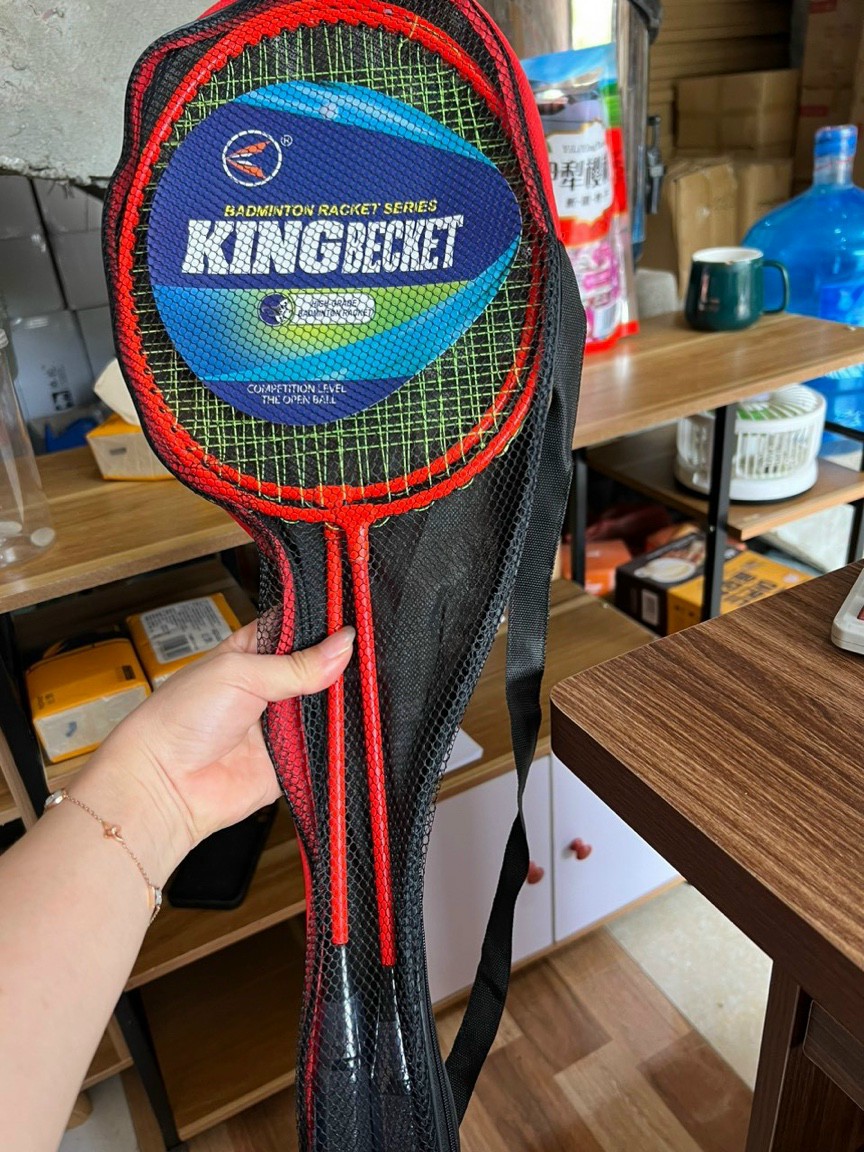 Bộ đôi vợt cầu lông KingBecket hợp kim nhôm (T40) (Bộ)