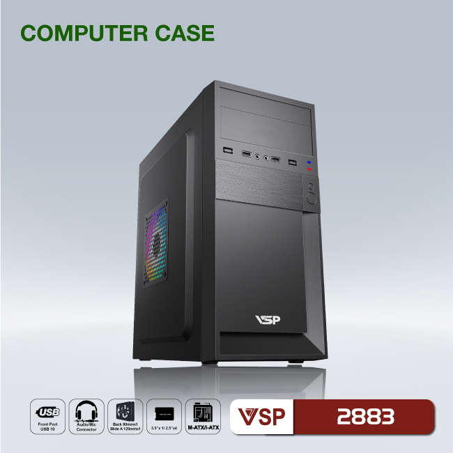 Vỏ máy Tính/Case VSP 2883