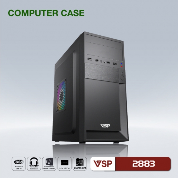 Vỏ máy Tính/Case VSP 2883