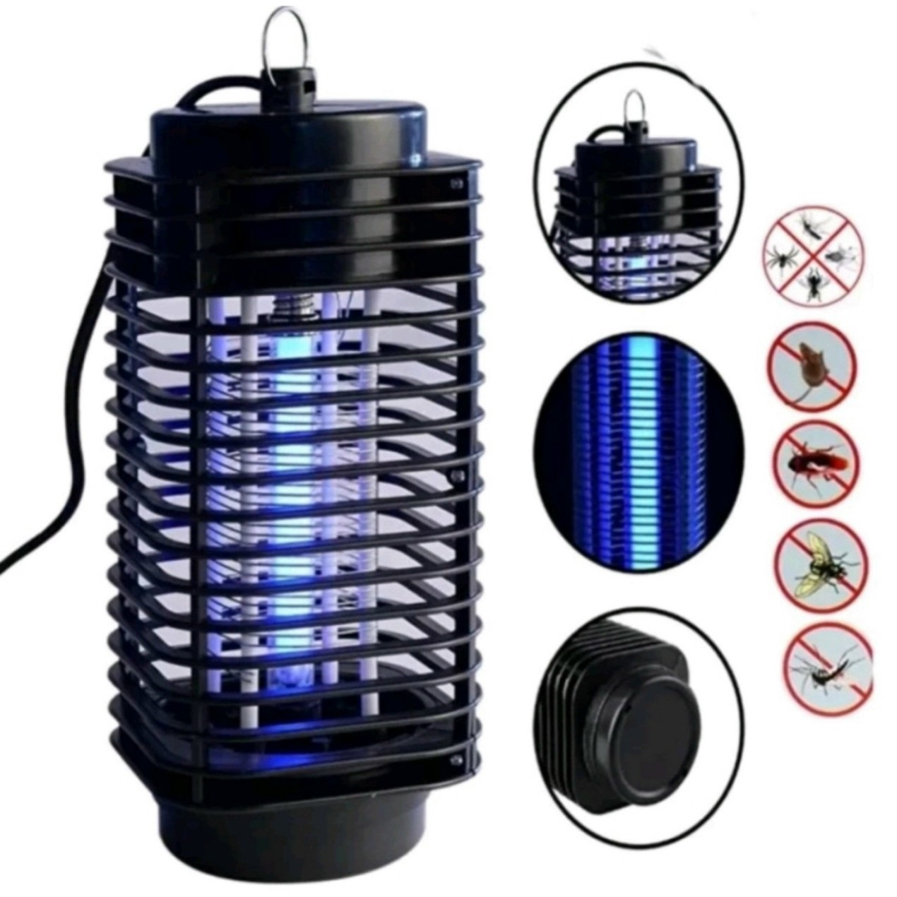 Đèn Bắt Muỗi CHUỒN CHUỒN 3D, Đèn diệt muỗi ELECTRIC kiêm đèn ngủ chống loá (T30) (Cái)