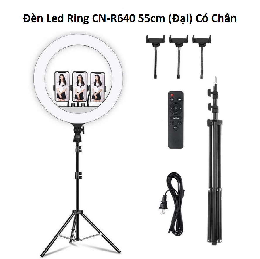 Đèn Led Ring CN-R640 55cm (Đại) Có Chân