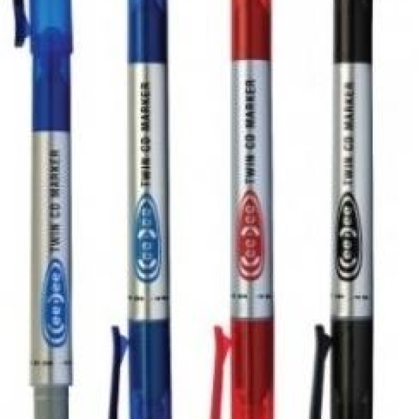 Bút lông dầu 2 đầu nhỏ Thiên Long PM-04 (màu xanh)