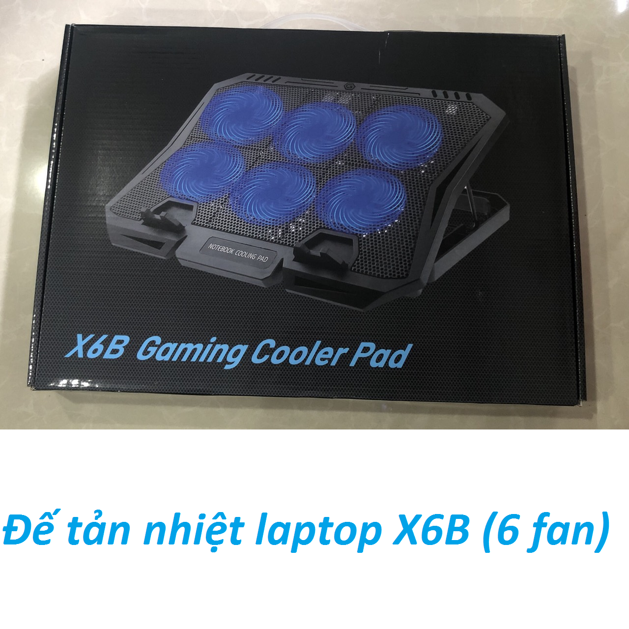 Đế tản nhiệt laptop X6B (6 fan)
