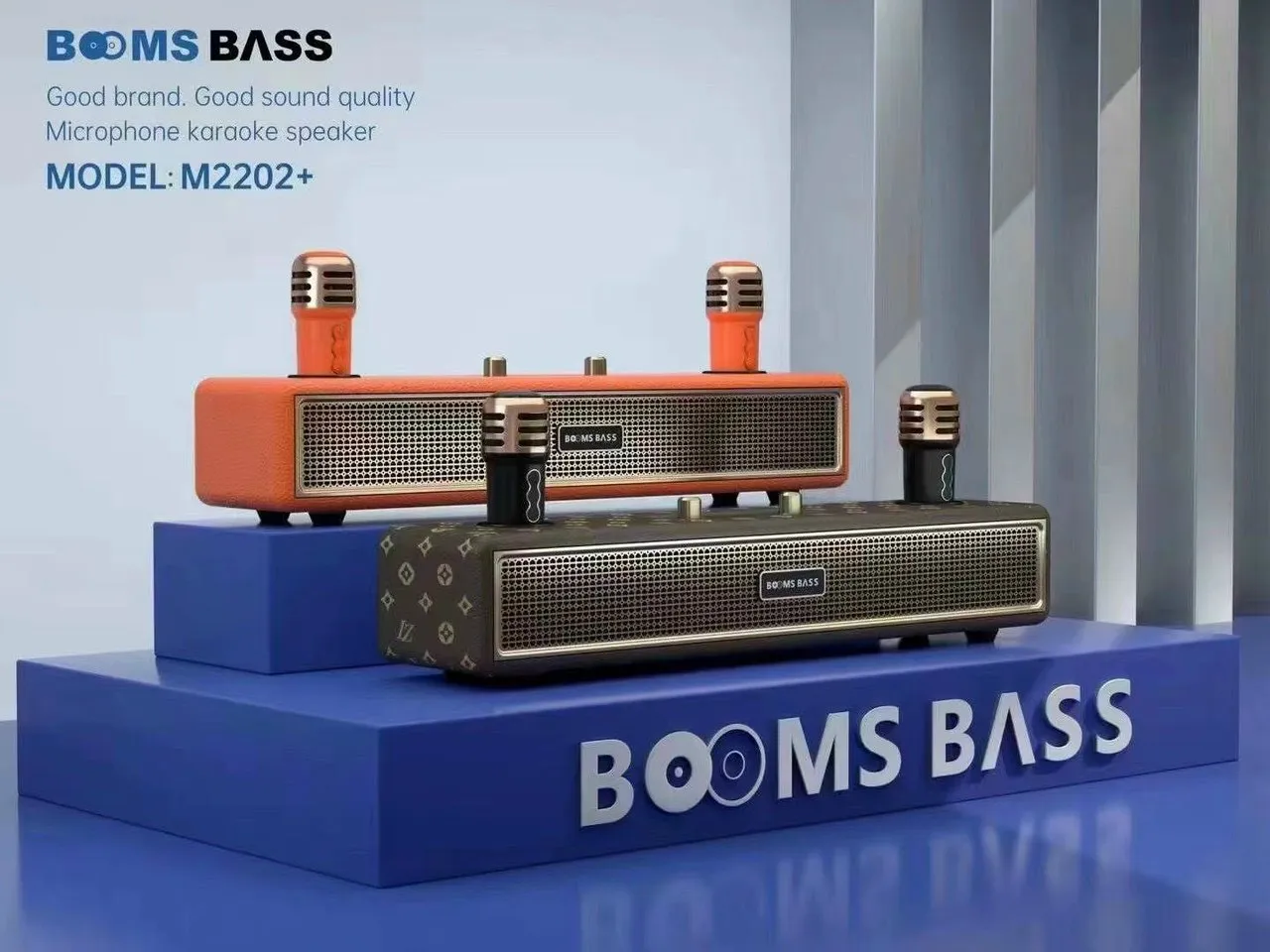 Loa Bluetooth BOOMS BASS M2202+