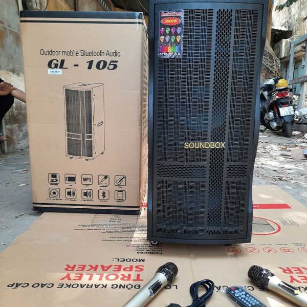 Loa kéo soundmax GL-105, 2 loa 2.5 tấc