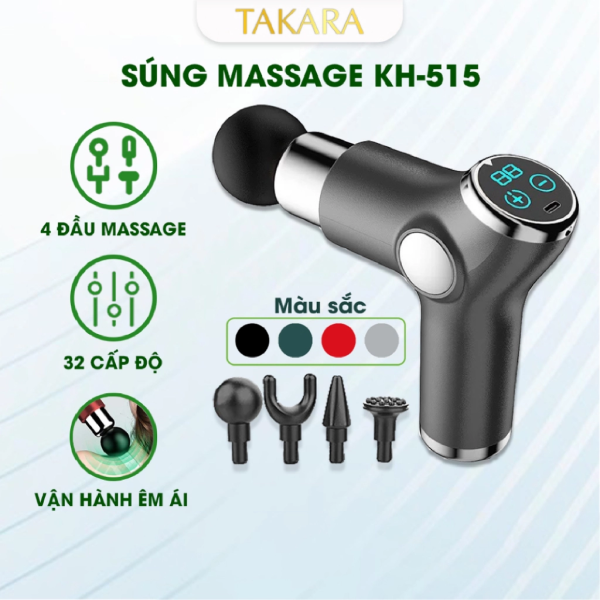 Súng massage mini cầm tay KH 515