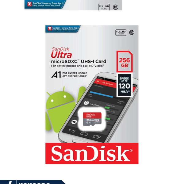 Thẻ nhớ sandisk 256GB chính hãngThẻ nhớ sandisk 256GB chính hãng