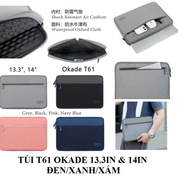 Túi đựng Macbook, Laptop Okade T61 13.3inch