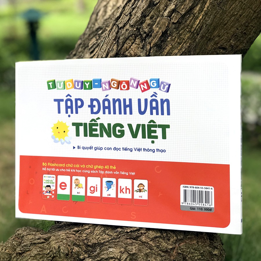 Sách cho bé Tập Đánh Vần Tiếng Việt (Phiên bản 124 trang)