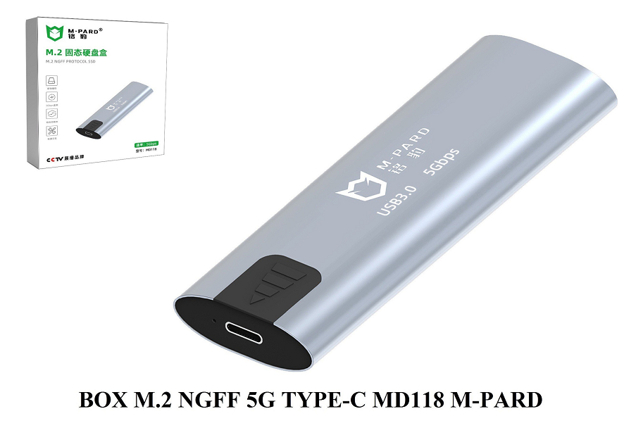 Ổ Cứng Ngoài SSD 5G Type-C M-PAD MD-118