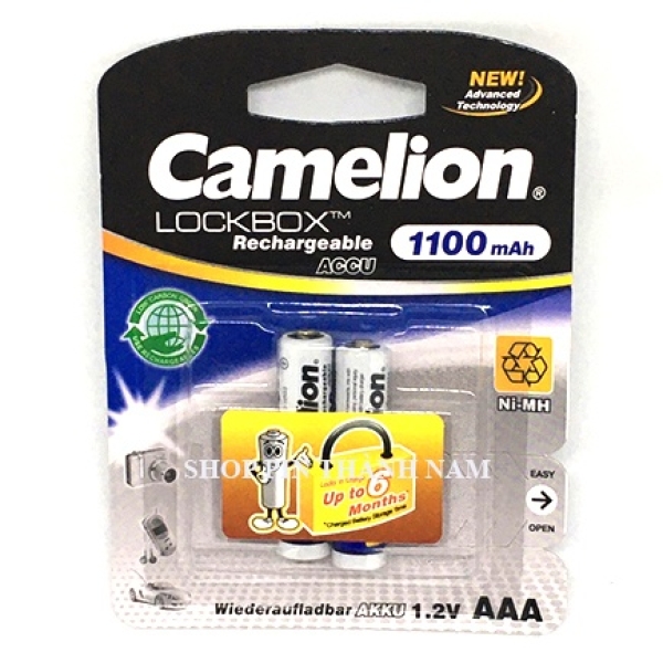 Pin sạc camelion AAA (3A) 1100mah