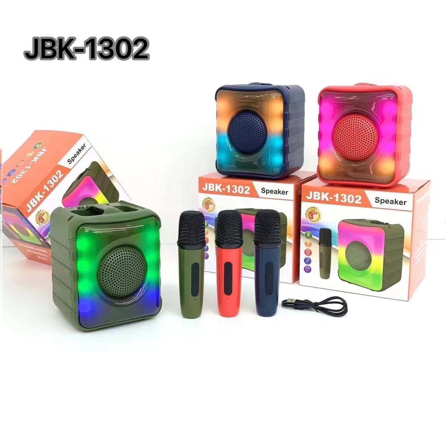 Loa karaoke mini JBK-1302 kèm mic