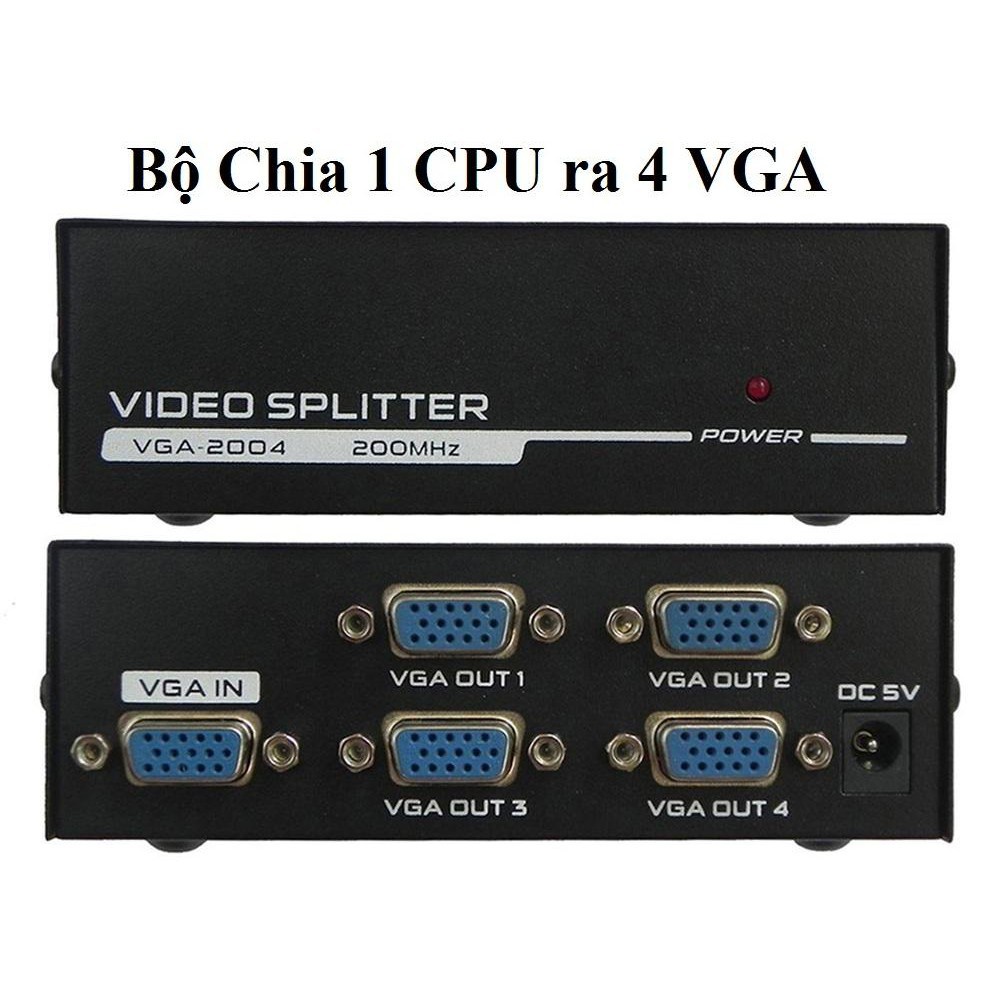 Bộ chia 1 CPU ra 4 VGA (200MHz) VSP
