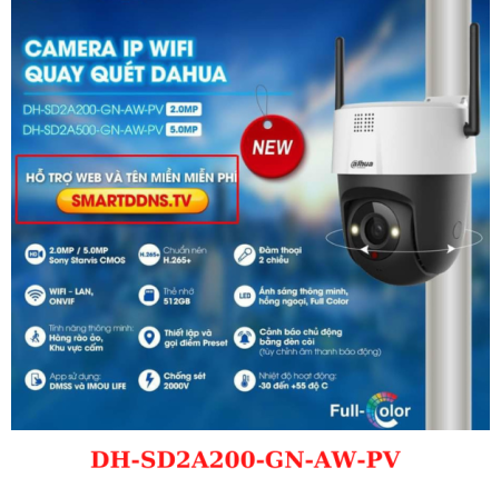 Camera ip wifi Dahua DH-SD2A200-GN-AW-PV