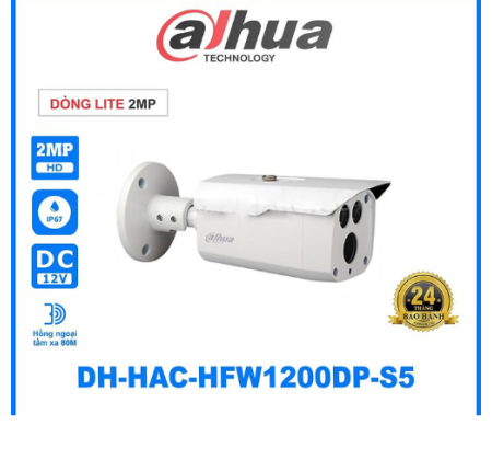 Camera Thân Dahua DH-HAC-HFW1200DP-S5