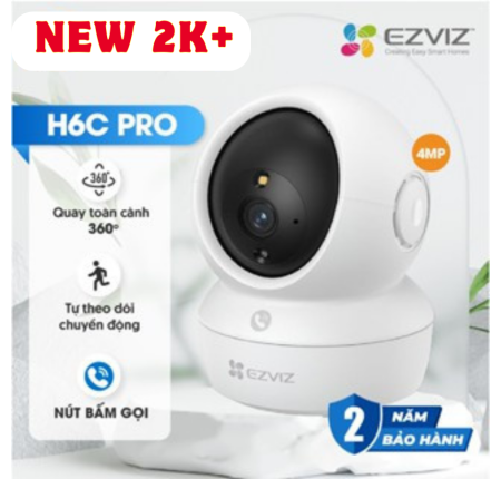 Camera Wifi 2.0mp Ezviz CS-H6C-Pro Gọi Điện APP