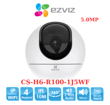 Camera Wifi 5.0mp Ezviz H6-R100 Chính Hãng