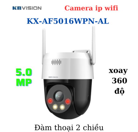 Camera Wifi 5.0mp Kbvision KX-AF5016WPN-AL Đàm Thoại
