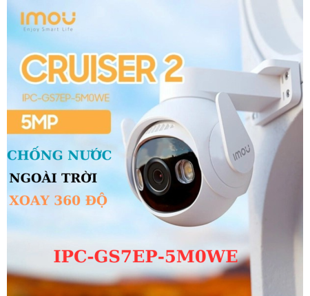 Camera Wifi imou 5.0mp Cruiser2 IPC-GS7EP-5M0WE