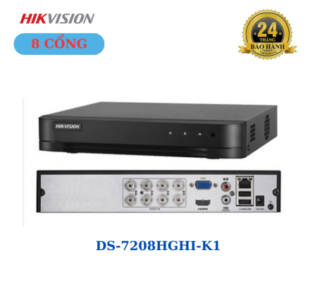 Đầu Ghi 8 Cổng Hikvision DS-7208HGHI-M1